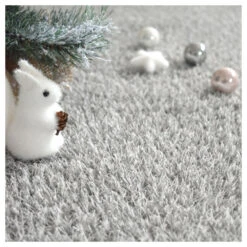 Gazon Synthétique Happy Party - Couleur Gris Clair - Classé Feu - 20mm - 2m X 3m